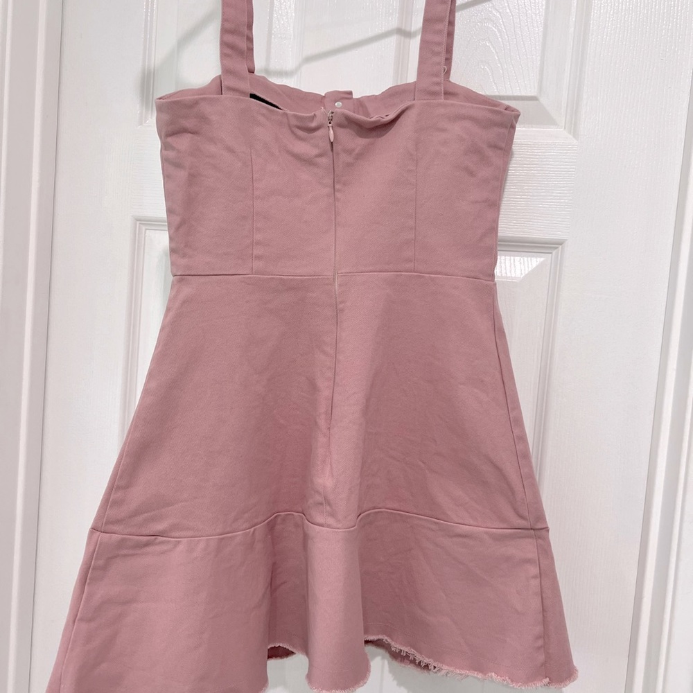 Superdowm Denim Button Up Dress - Picture 5 of 5